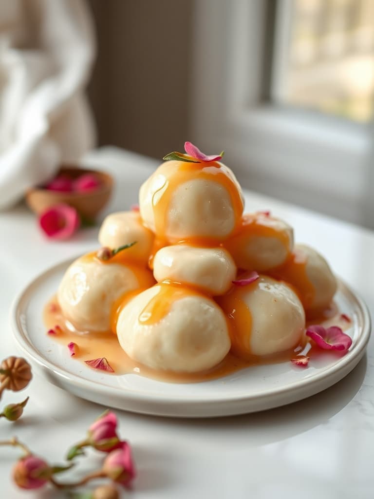 Creamy Gulab Jamun (Sweet Milk Dumplings)