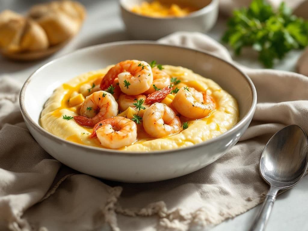 Southern-Style Shrimp and Grits