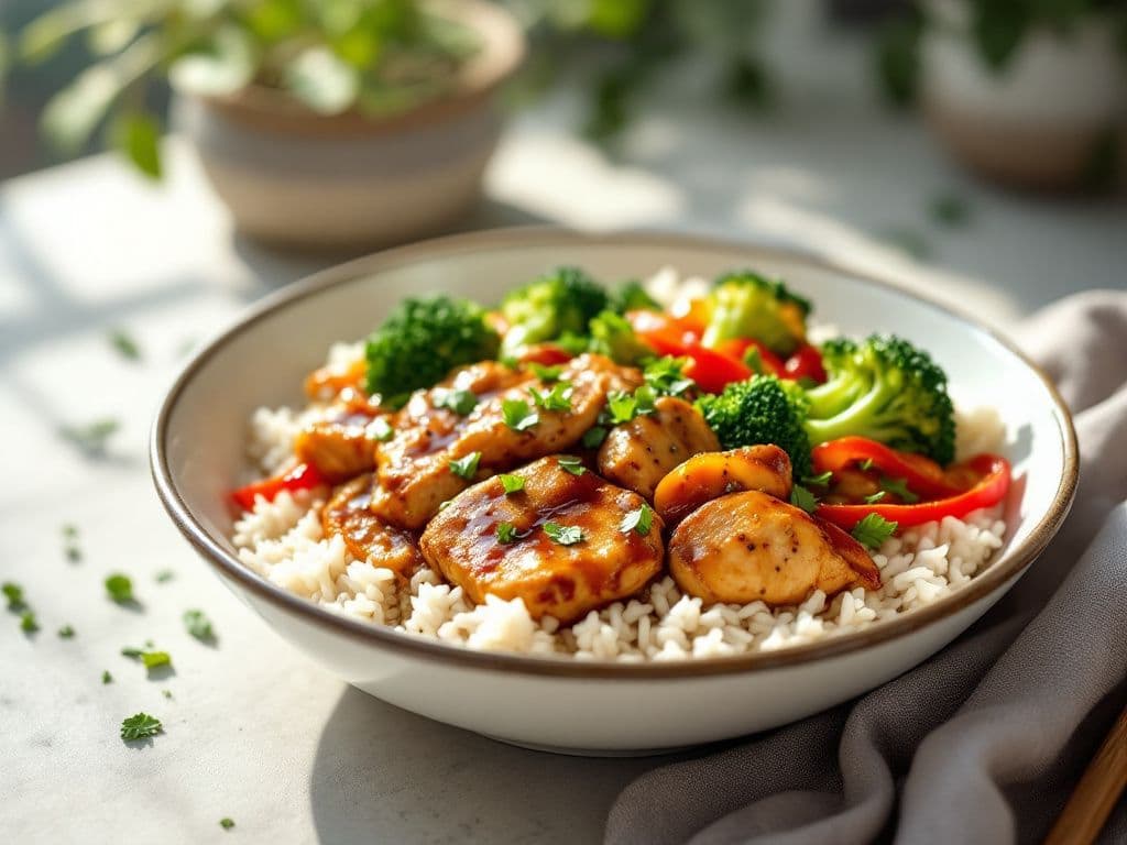 Teriyaki Chicken Rice Bowl