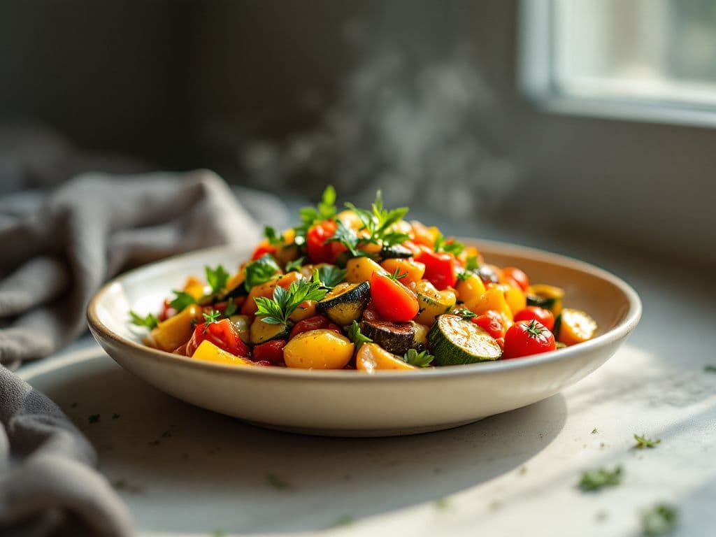 Herb-Infused Ratatouille