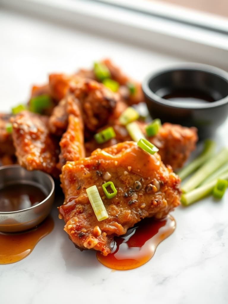 Peking Duck-Style Crispy Chicken