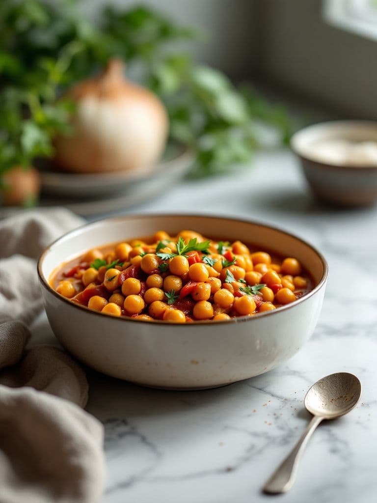 Spicy Chickpea Curry