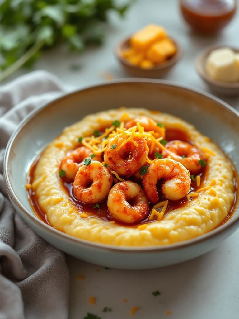 Southern BBQ Shrimp and Grits