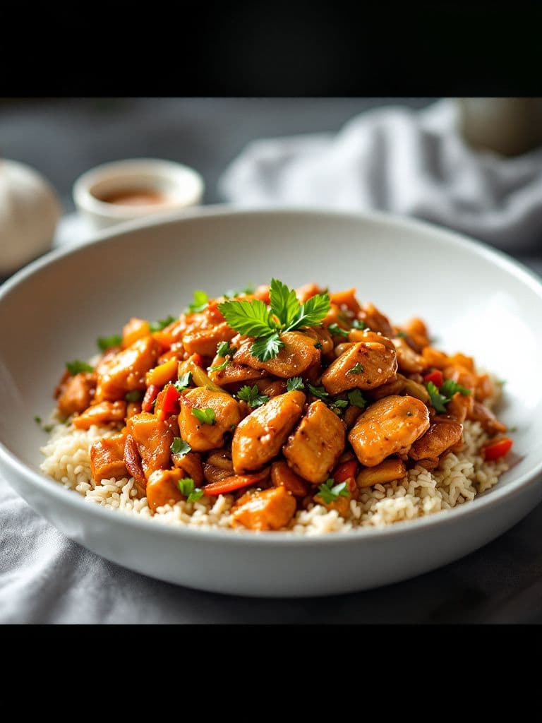 Korean Spicy Chicken Stir-fry