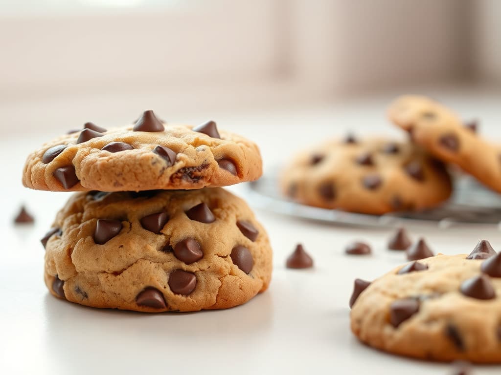 Gooey Chocolate Chip Cookies