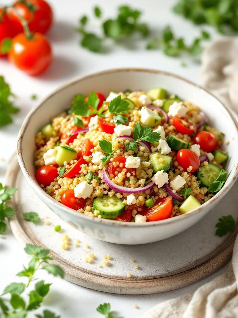 Mediterranean Quinoa Salad