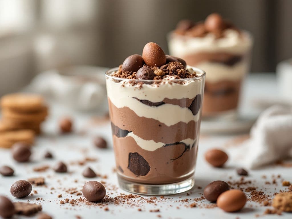Chocolate Egg Parfait