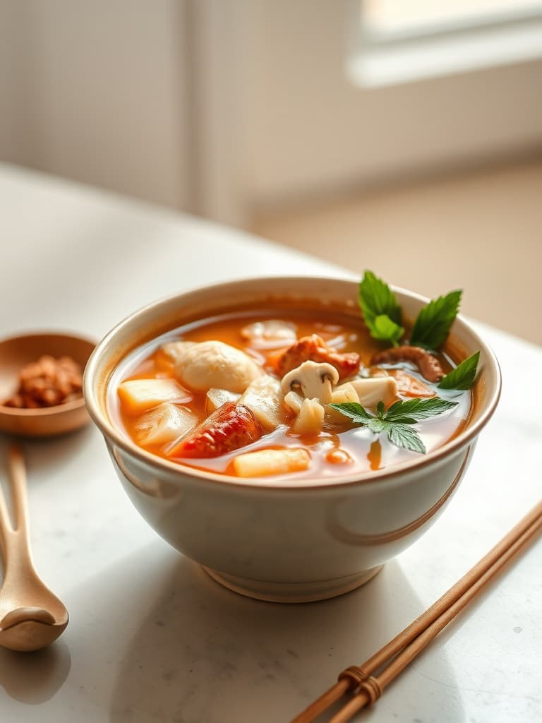 Classic Hot and Sour Soup