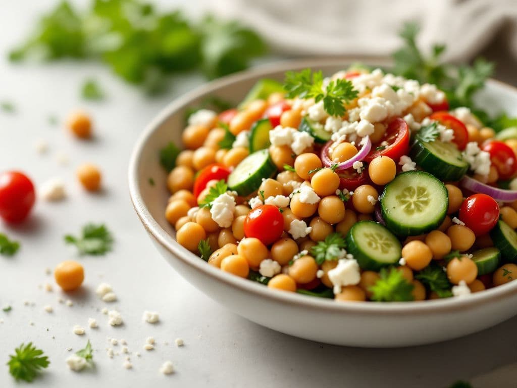 Mediterranean Chickpea Salad