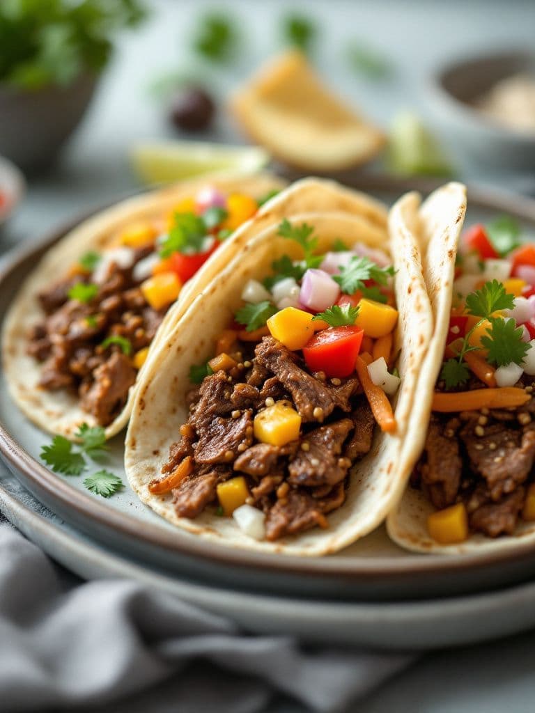 Korean Beef Bulgogi Tacos