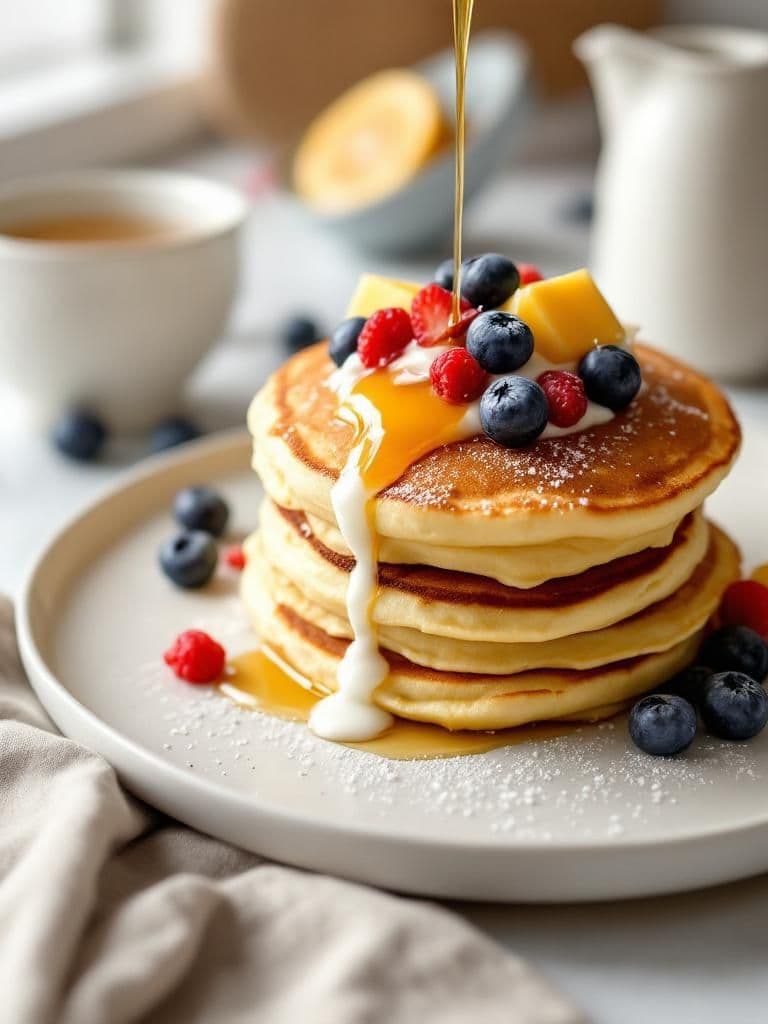 Greek Yogurt Pancakes