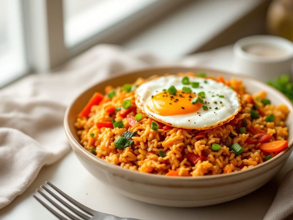 Korean Kimchi Fried Rice