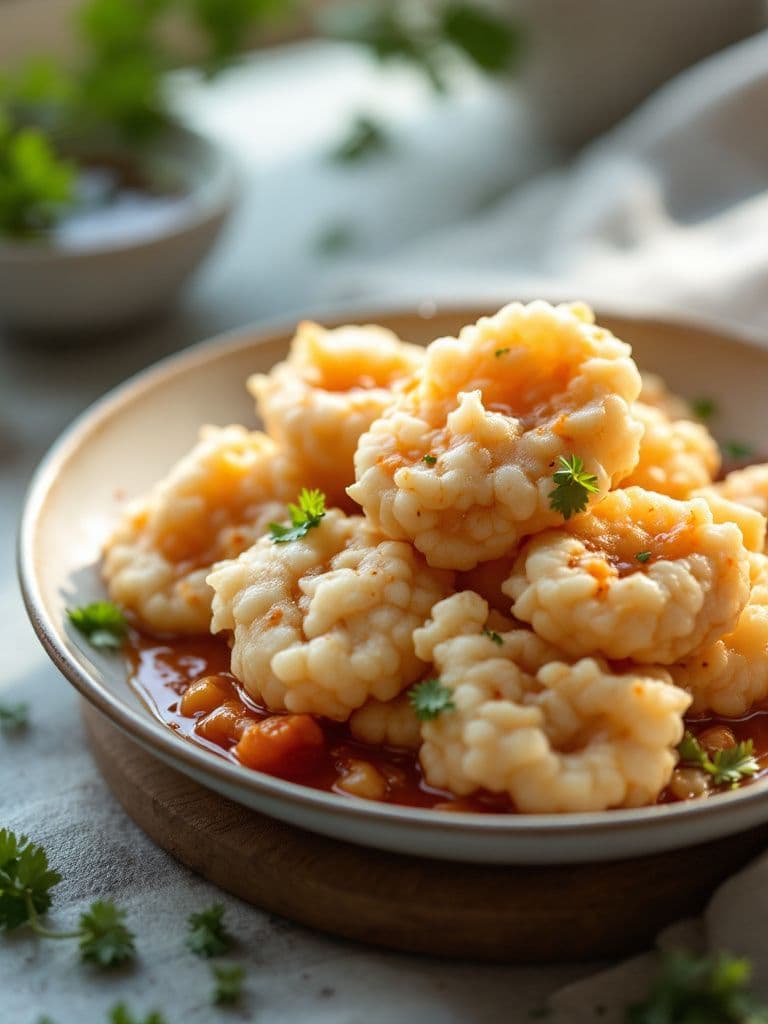 Fluffy Korean Rice Cakes (Tteokbokki)