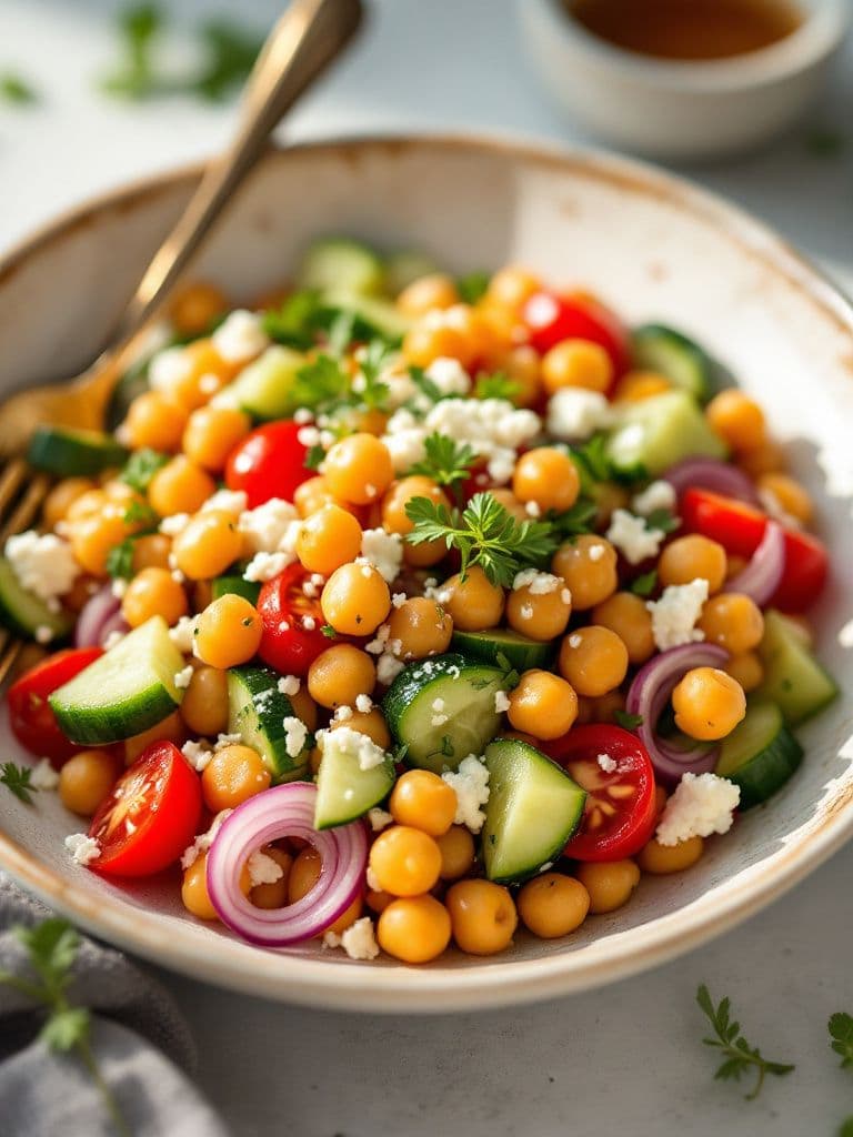 Mediterranean Chickpea Salad