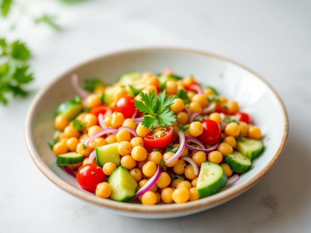 Mediterranean Chickpea Salad