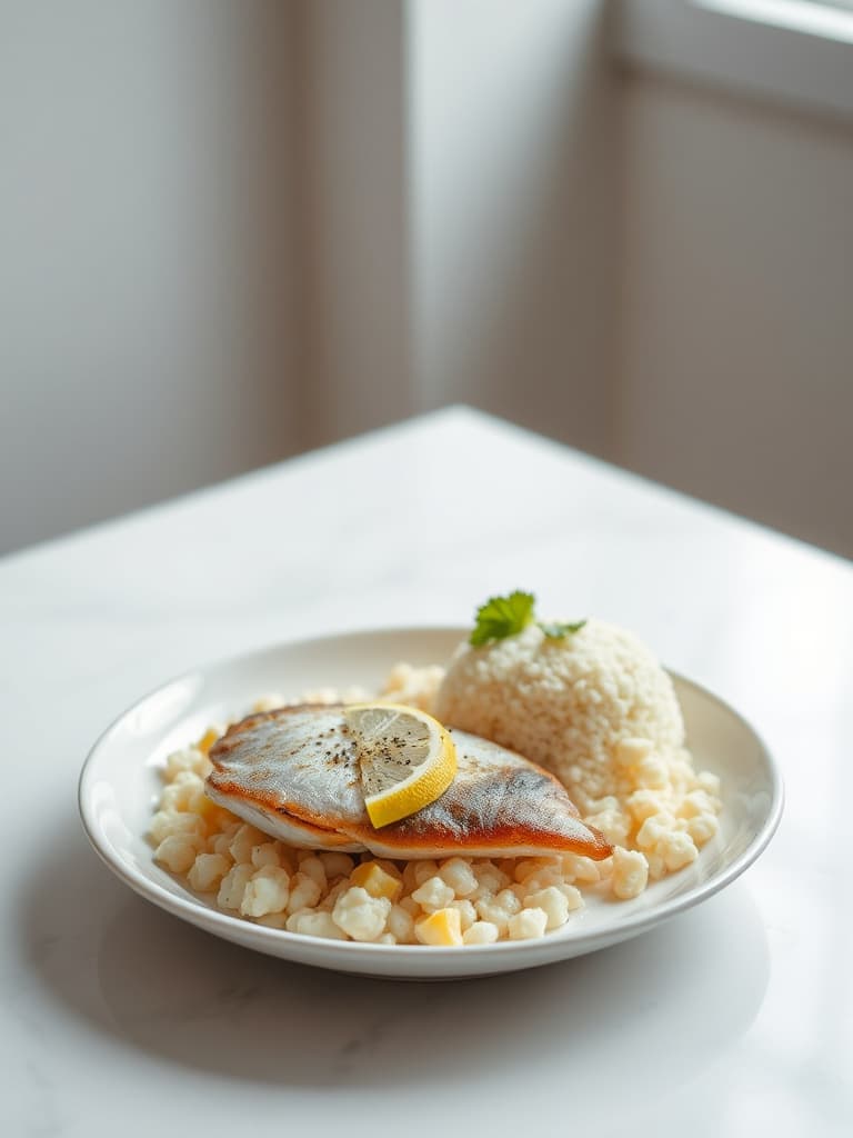 Authentic Barbadian Flying Fish and Cou-Cou