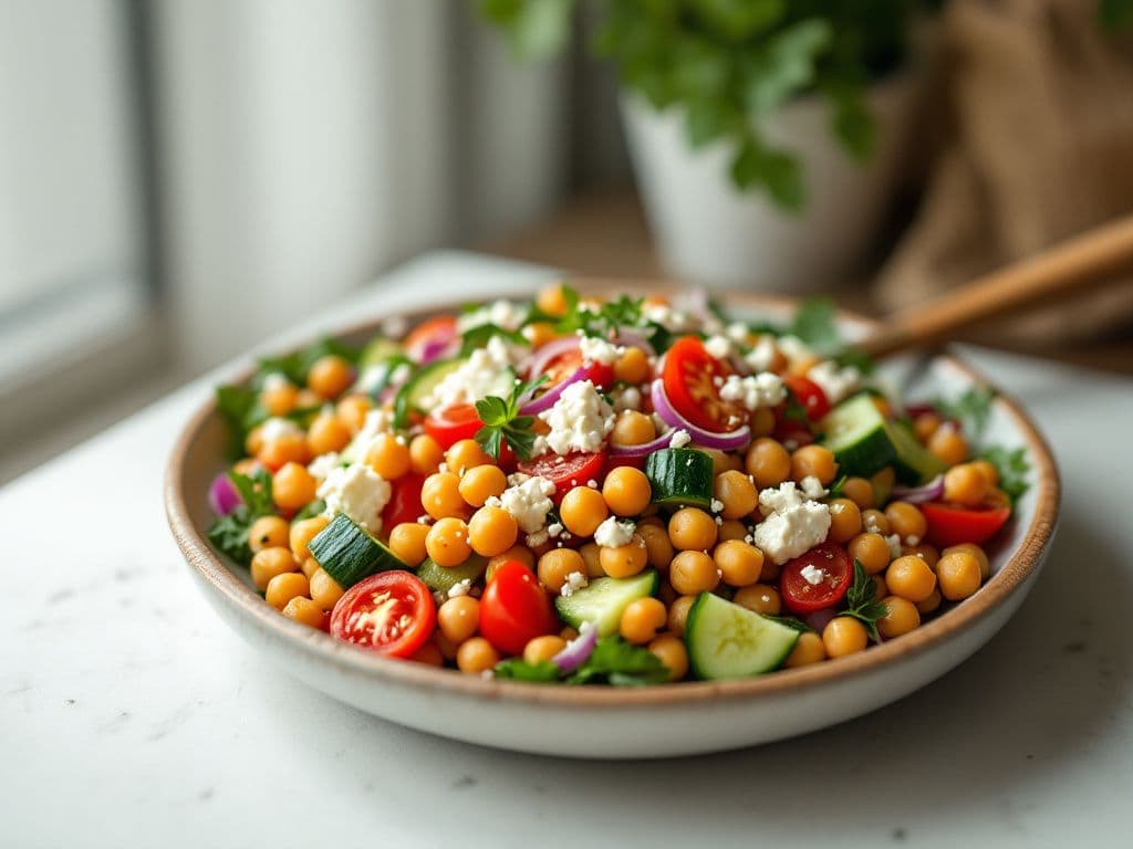 Mediterranean Chickpea Salad