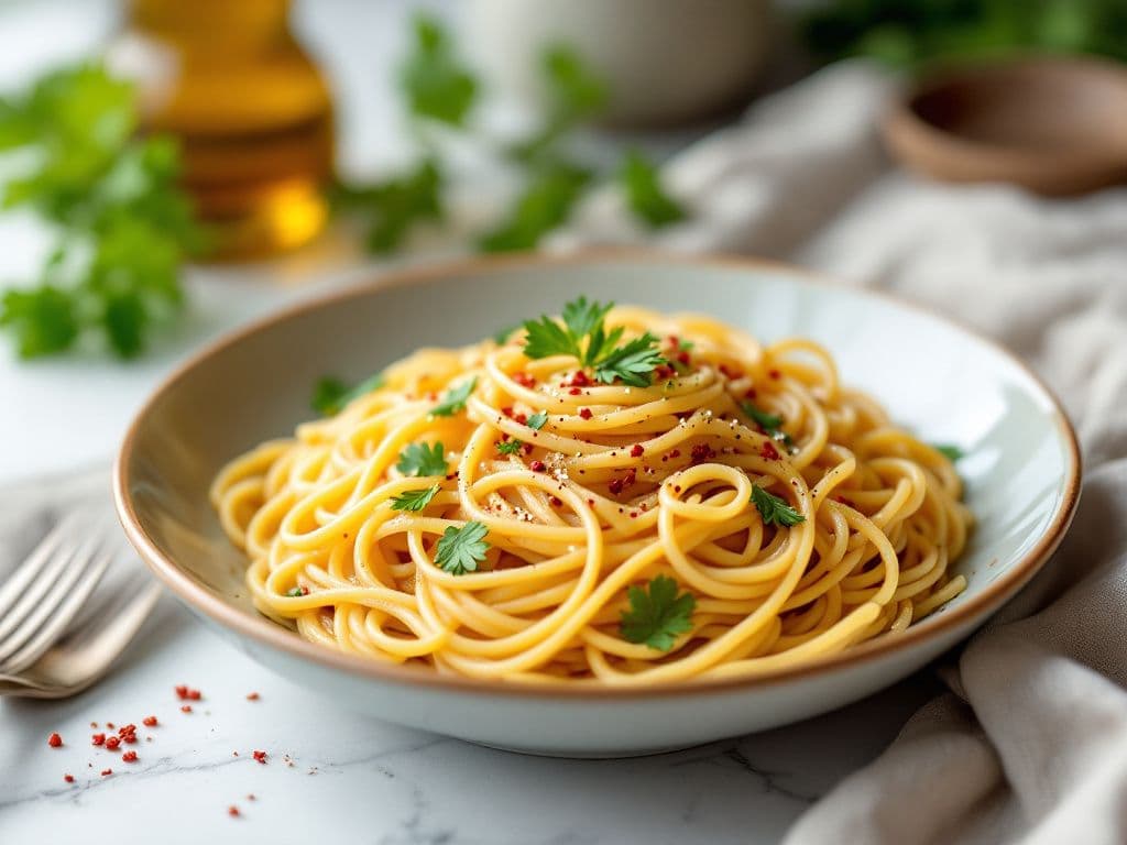 Classic Spaghetti Aglio e Olio