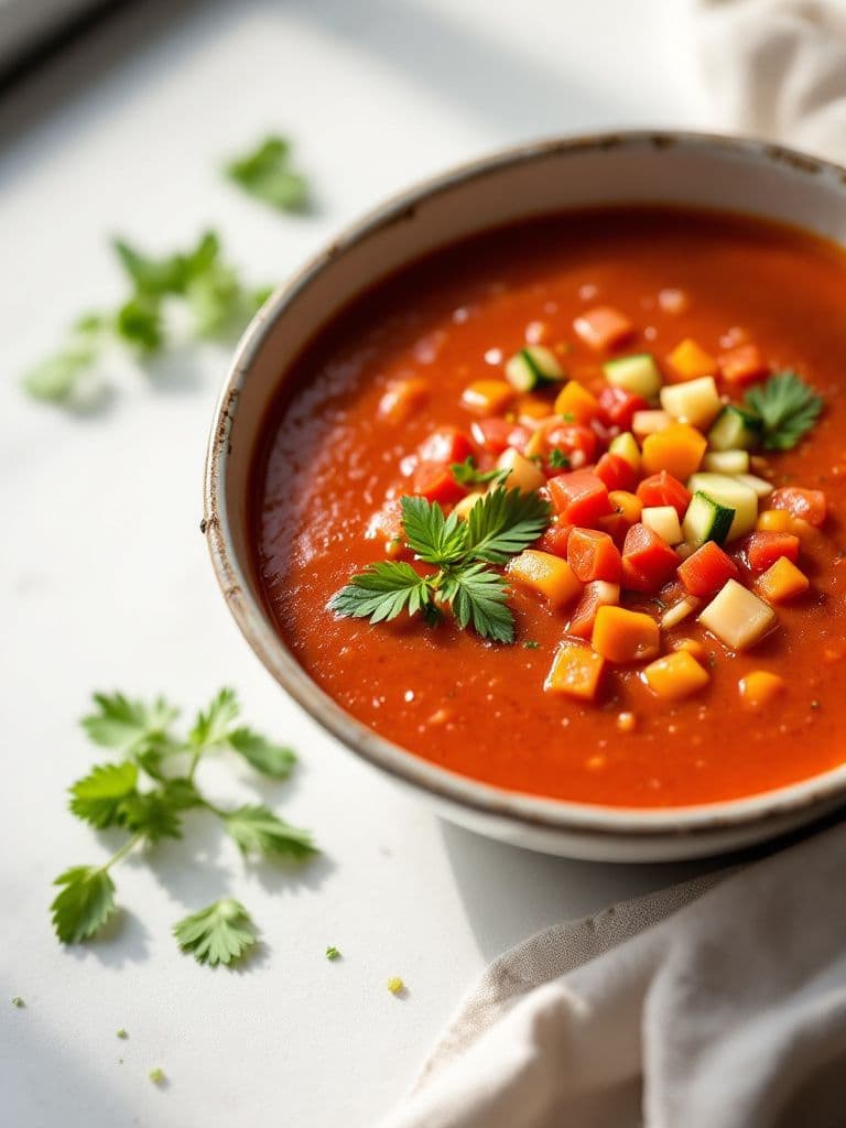 Traditional Spanish Gazpacho