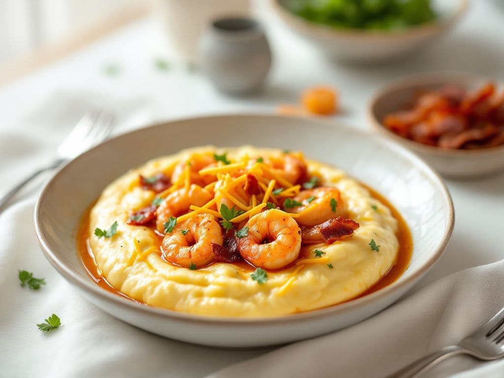 Spicy Shrimp and Grits