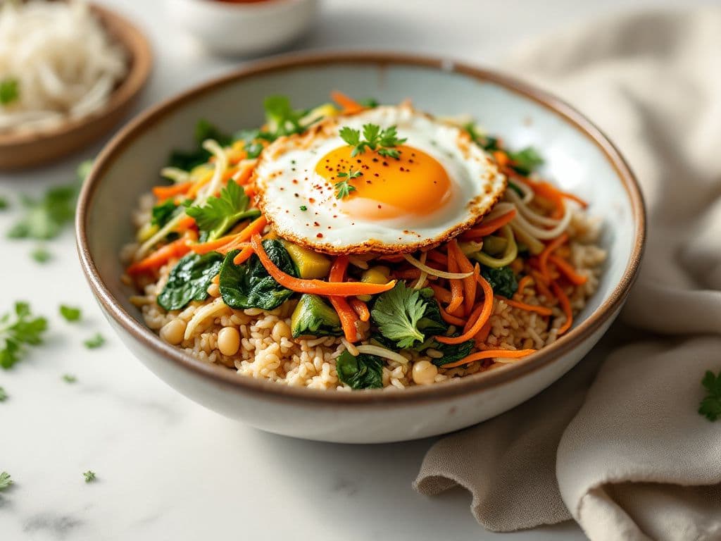 Vegetable Bibimbap