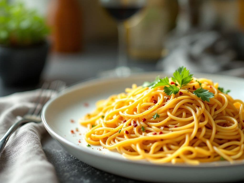 Classic Spaghetti Aglio e Olio
