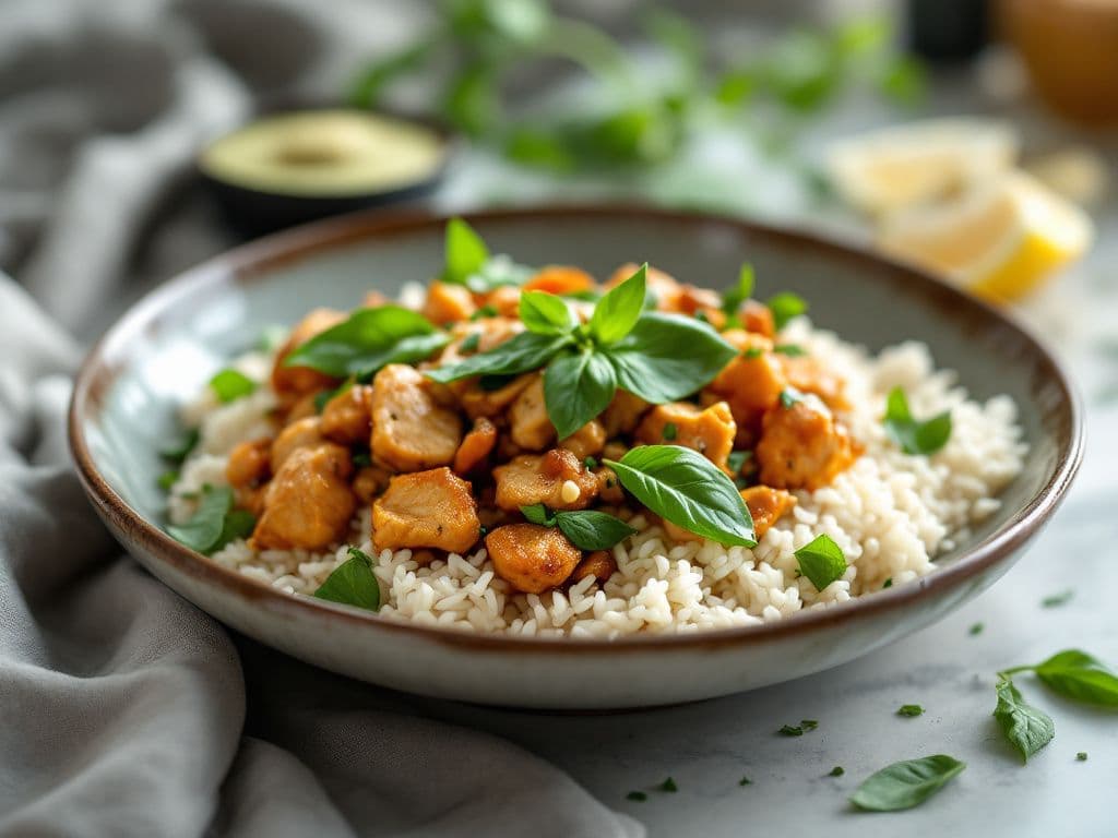 Thai Basil Chicken Stir-Fry