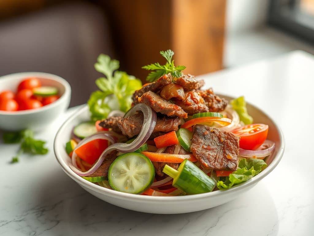 Spicy Beef Salad (Yum Nua)