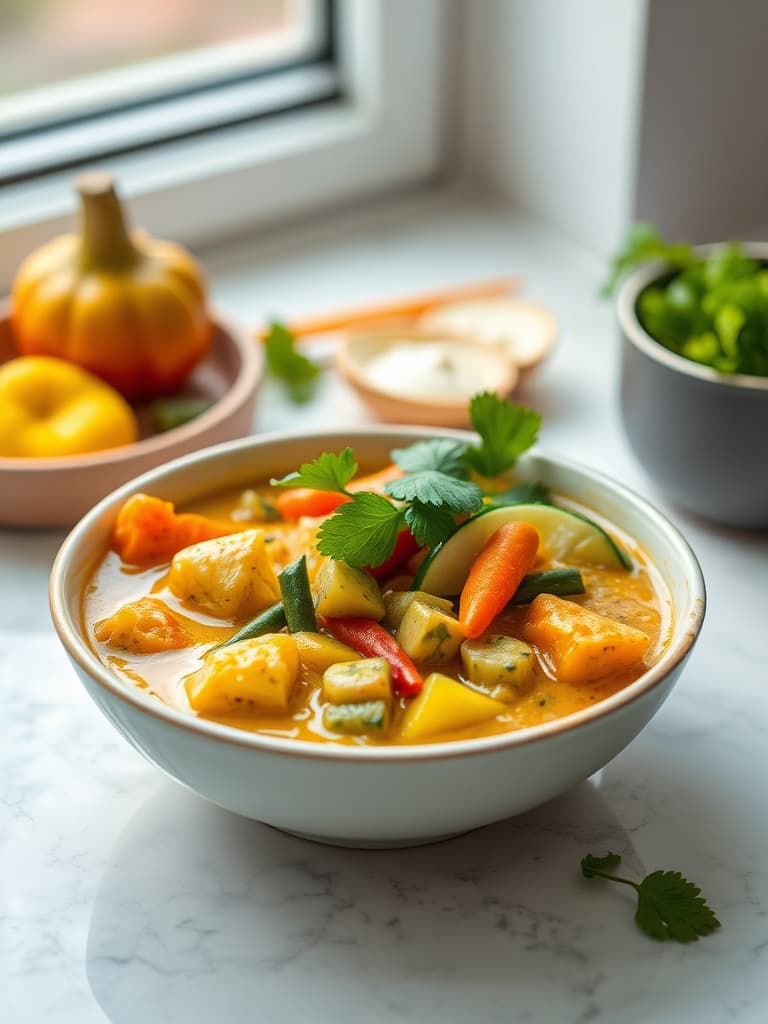 Thai Green Curry with Vegetables