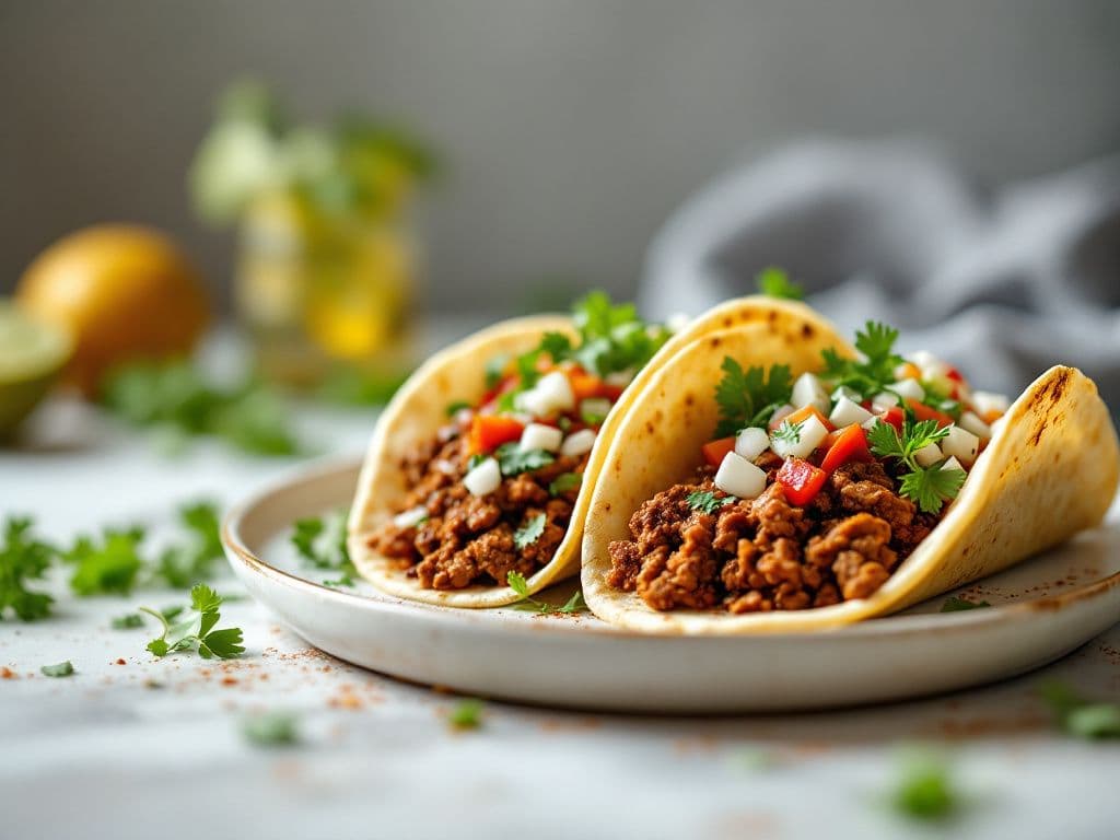 Spicy Chipotle Beef Tacos