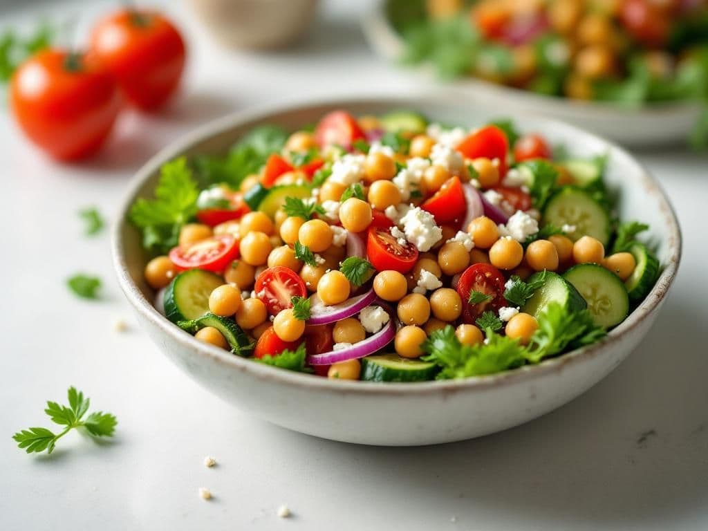 Mediterranean Chickpea Salad