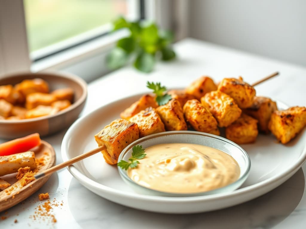 Spicy Coconut Chicken Skewers (Satay Gai)