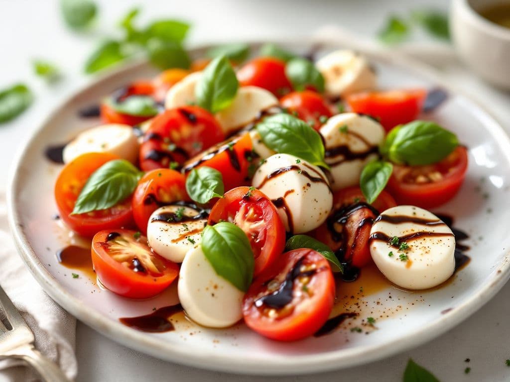 Caprese Salad with Balsamic Glaze