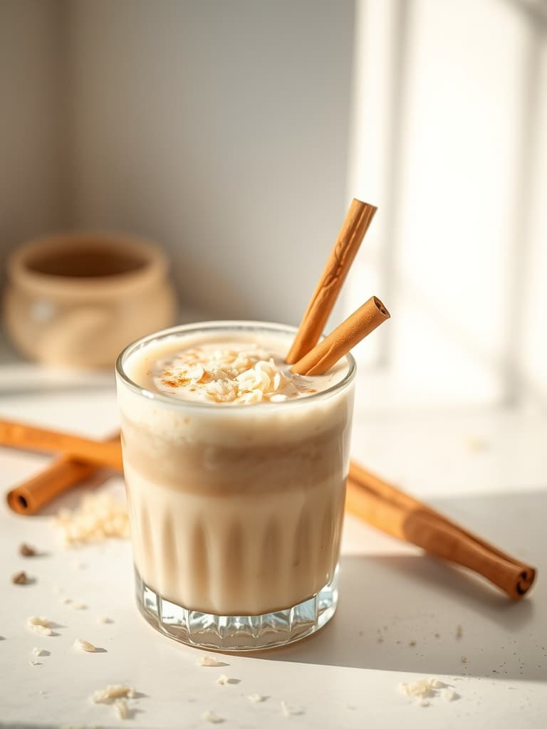 Traditional Horchata de Arroz (Rice Drink)