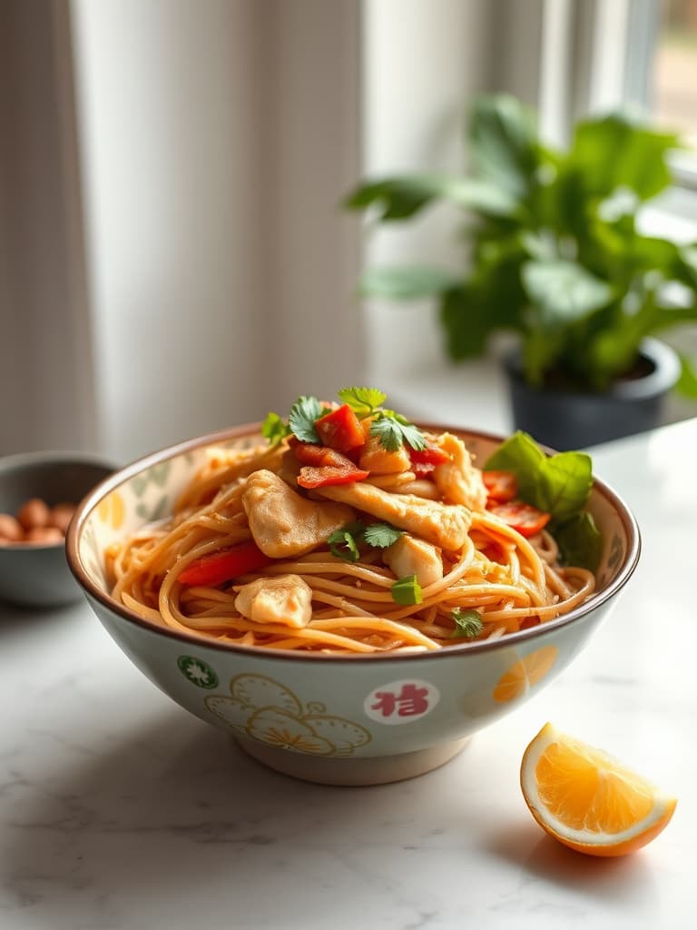 Authentic Chicken Pad Thai