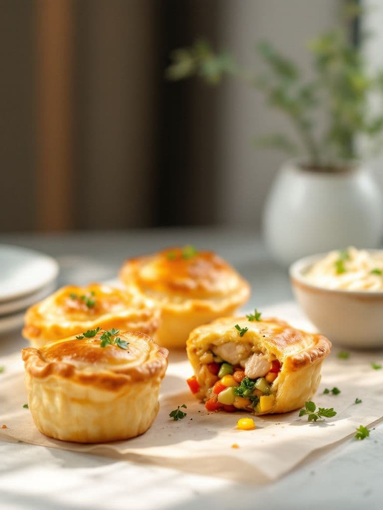 Mini Chicken Pot Pies