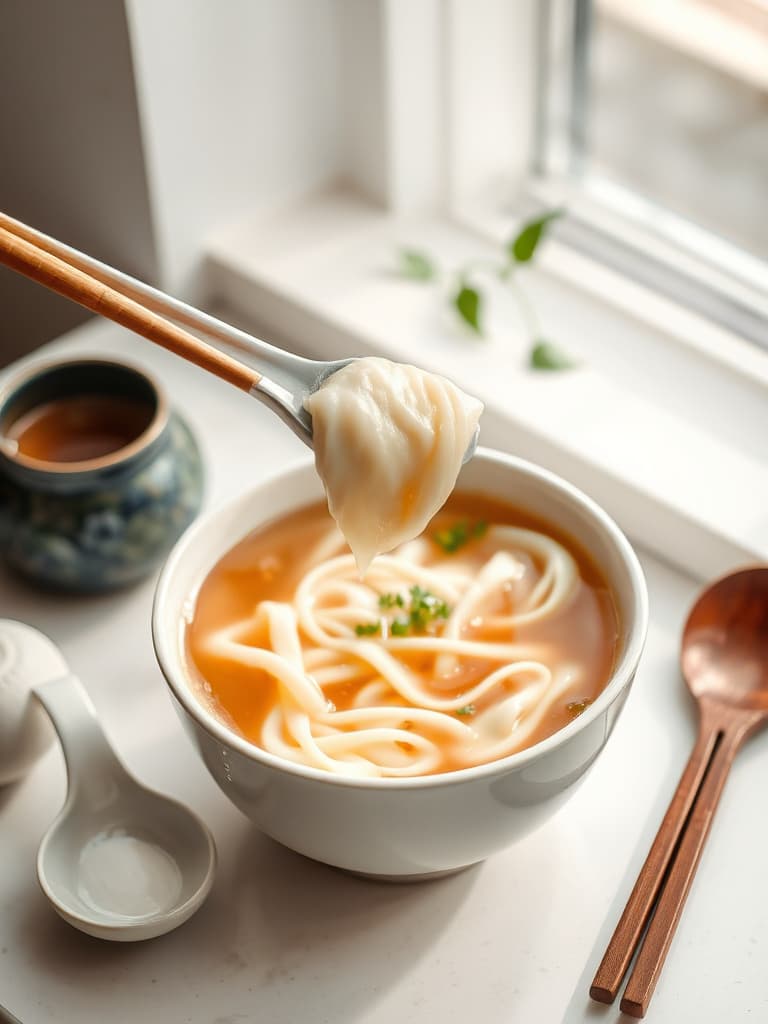 Silken Egg Drop Soup (Dan Hua Tang)