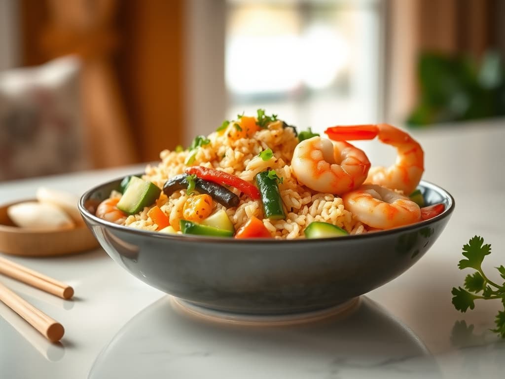 Classic Chinese Shrimp Fried Rice