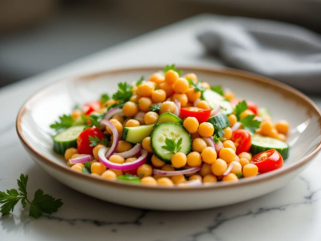 Mediterranean Chickpea Salad