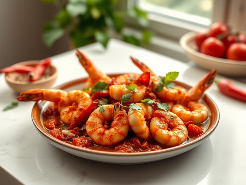 Spicy Camarones a la Diabla (Deviled Shrimp)