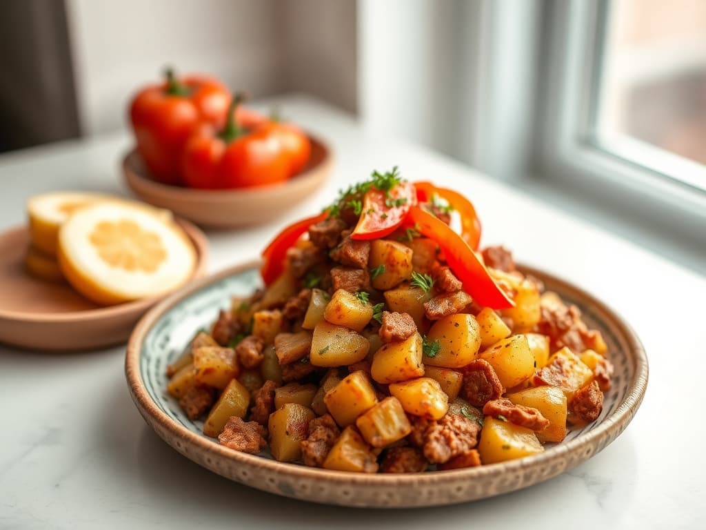 Hearty Chorizo Hash