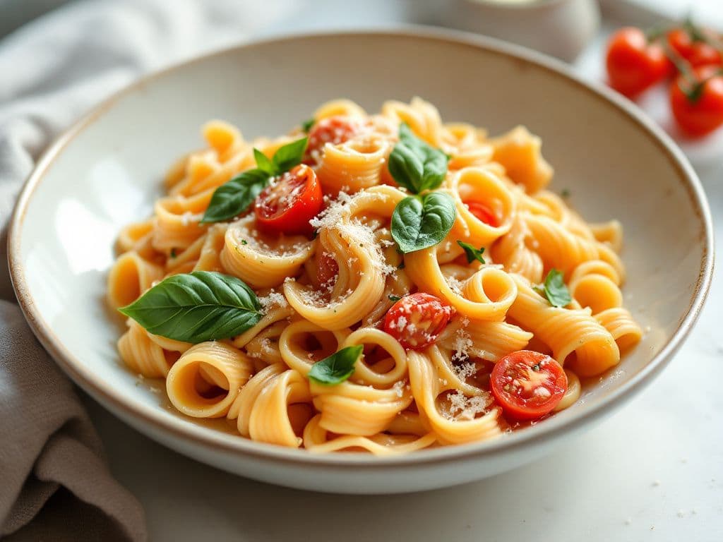 Creamy Tomato Basil Pasta