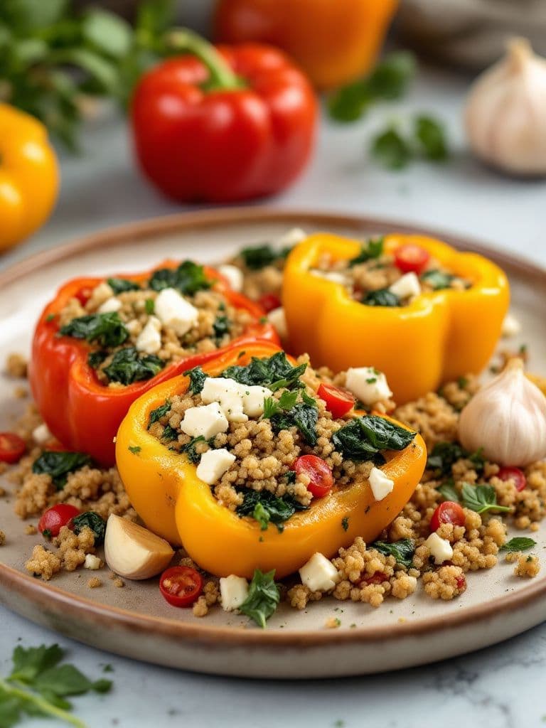 Mediterranean Stuffed Peppers