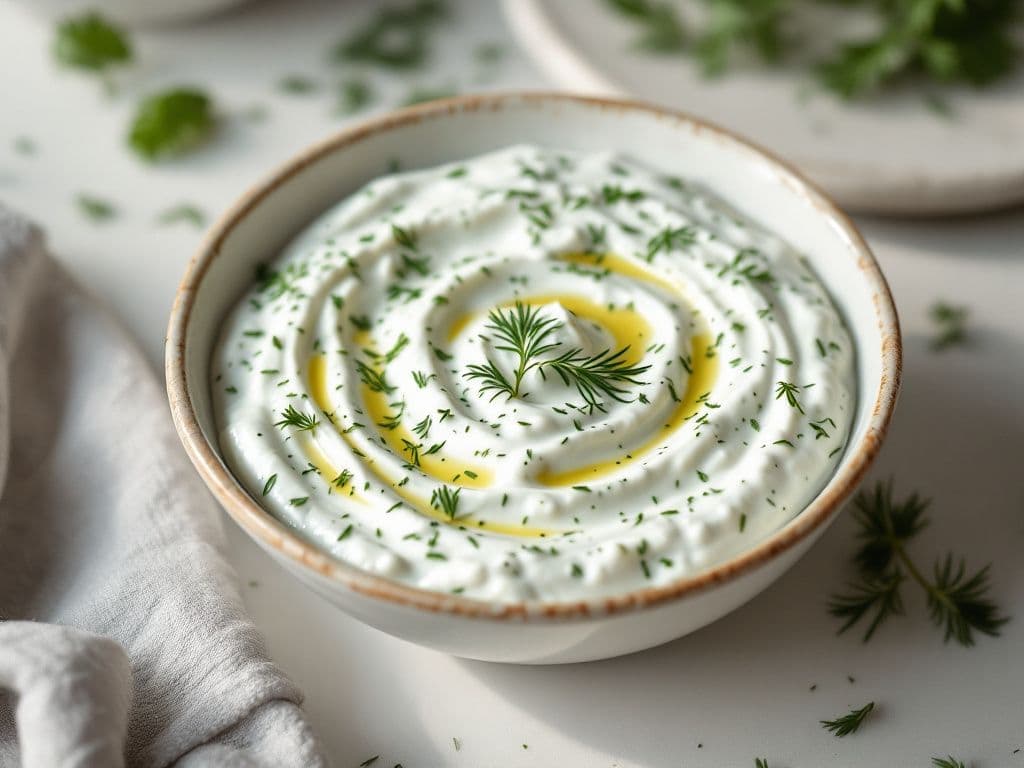 Classic Greek Tzatziki Sauce