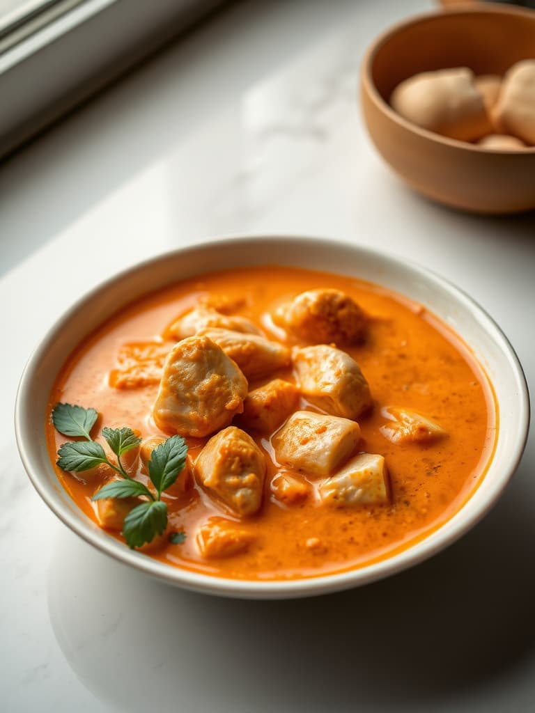Velvety Panang Chicken Curry