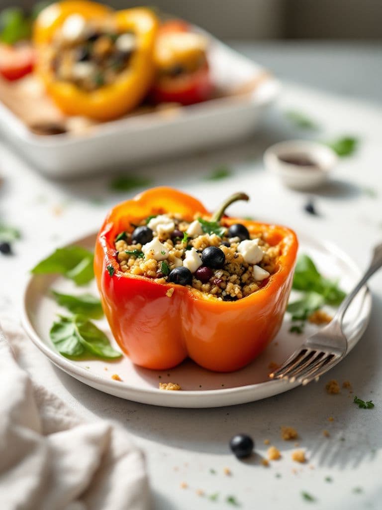 Mediterranean Stuffed Peppers