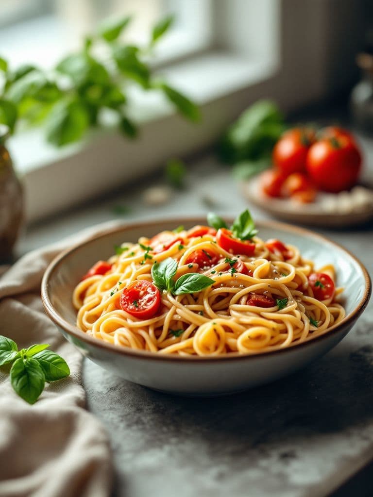 Creamy Tomato Basil Pasta
