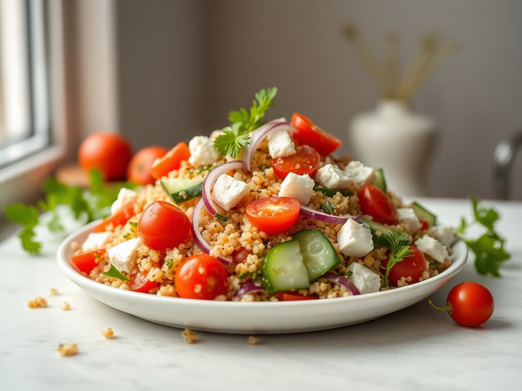 Mediterranean Quinoa Salad