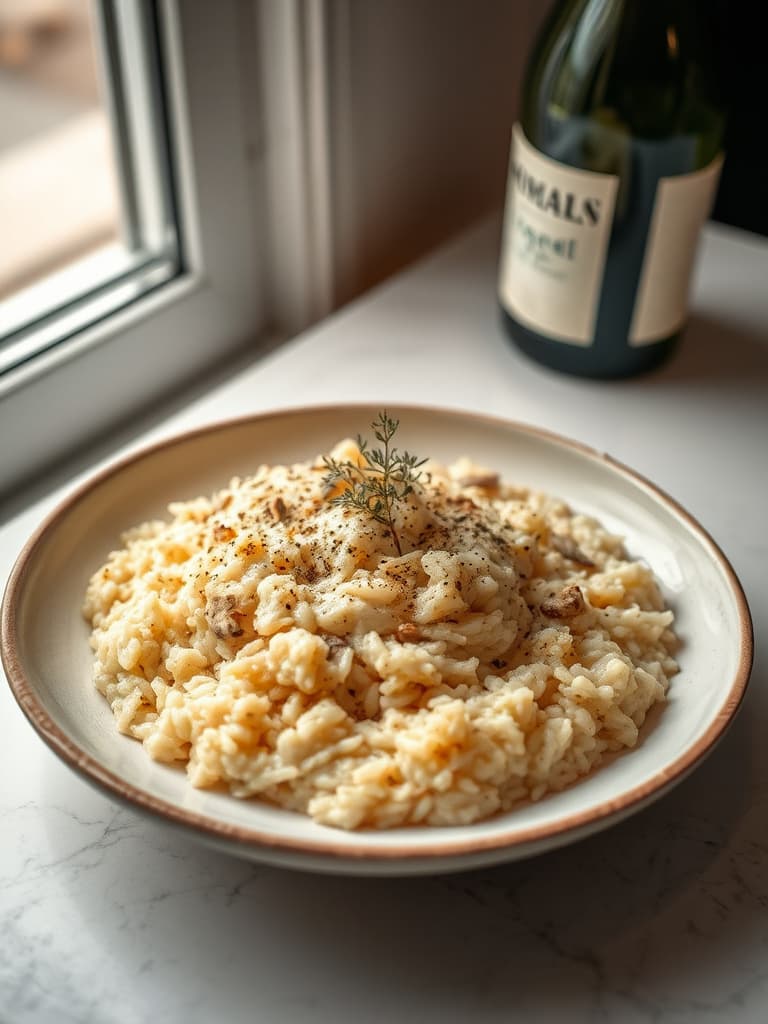 Risotto al Tartufo - Truffle Elegance