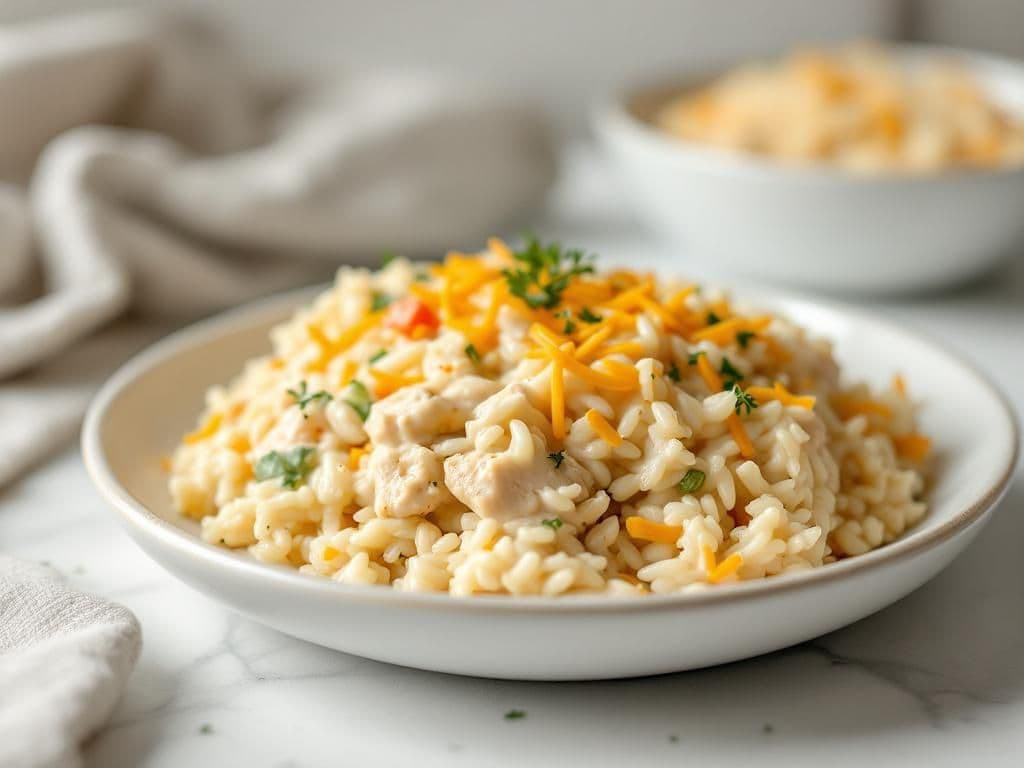 Creamy Chicken and Rice Casserole